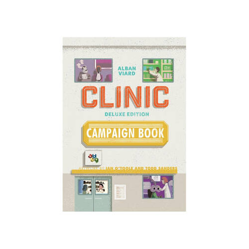 Capstone Games Clinic Deluxe Edition Board Game Expansion Book 14y+