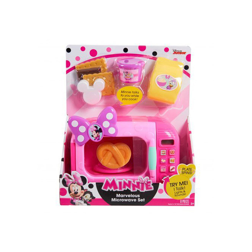 Disney Junior Minnie Mouse Marvelous Microwave Set 30cm 3+