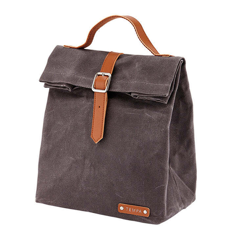 Tempa Buckle Insulated Slate Grey Lunch Bag