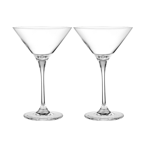 2pc Tempa Quinn Martini Glass