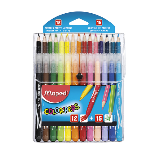 Maped ColorPeps Multi Pack with Colour pencils & Felt Tip Pens
