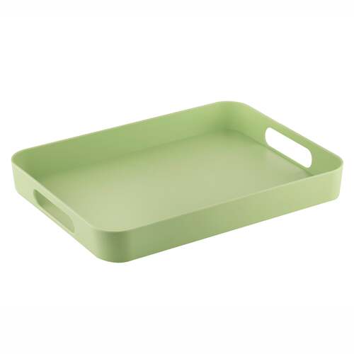 Delilah Melamine 40.7cm Food Serving Tray Large - Sage