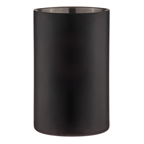 Aurora Stainless Steel 19cm/490ml Wine Cooler - Matte Black