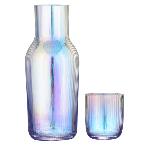 2pc Tempa Thalia 1.35L Crystal Carafe & Glass Set - Opal