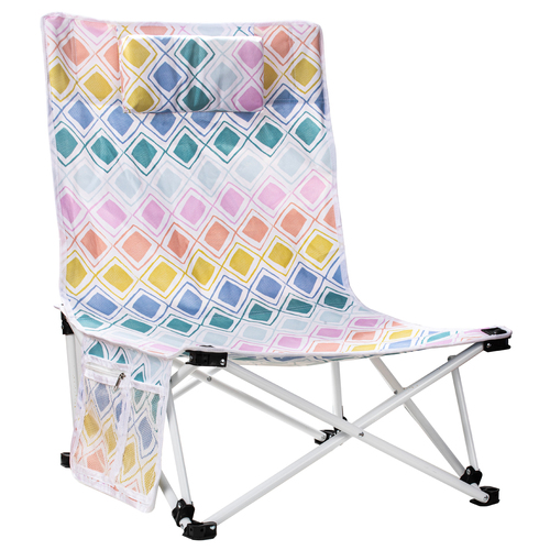 Porta Oceana Beach Vibes 76cm Chair Portable/Folding Stool