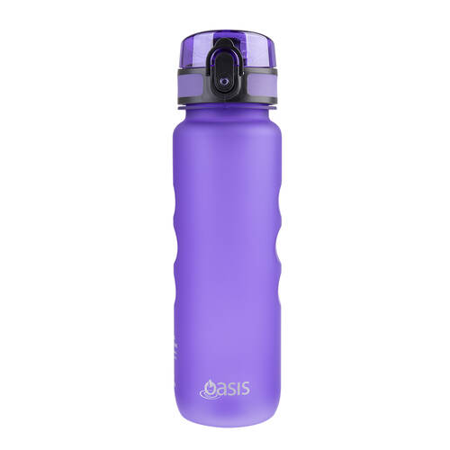 Oasis Tritan Ergonomic Leak-Proof Sports Water Drink Bottle 550ml Purple