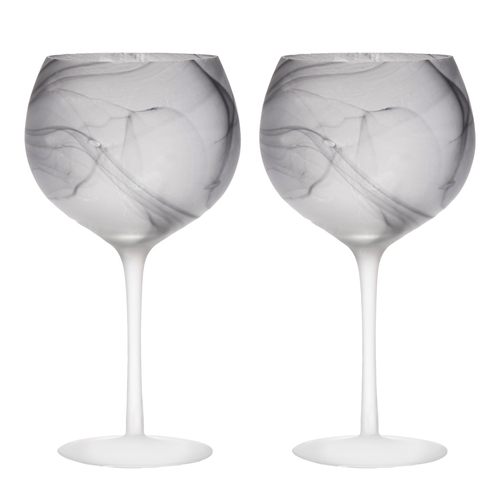 2pc Tempa Skylar Storm Gin/Cocktail Glass Drinking Set