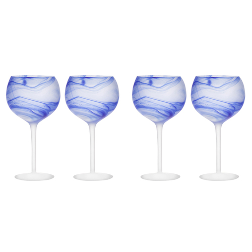 2x 2pc Tempa Skylar Ocean Gin/Cocktail Glass Drinking Set