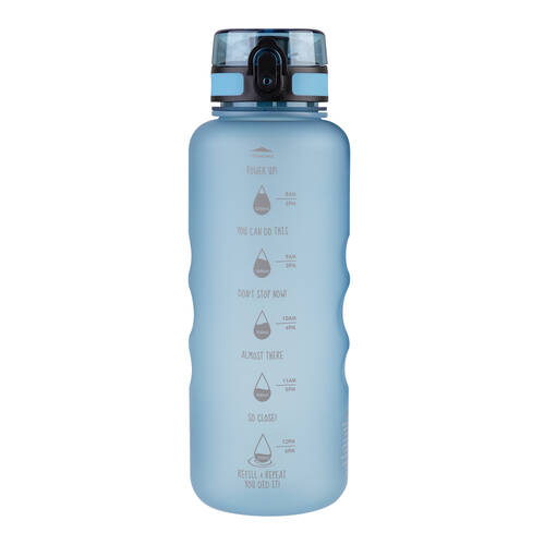 Oasis Tritan Motivational Sports Water Drinking Bottle 1.5L Glacier Blue