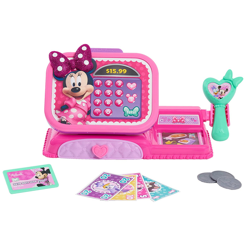 Disney Junior Minnie Mouse Bowtique Cash Register Kids Toy 3y+