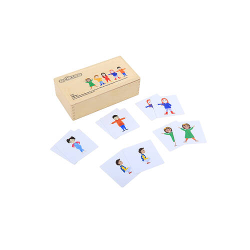 Educo Make The Right Move Movement Matching Card Game Kids/Children - 3y+