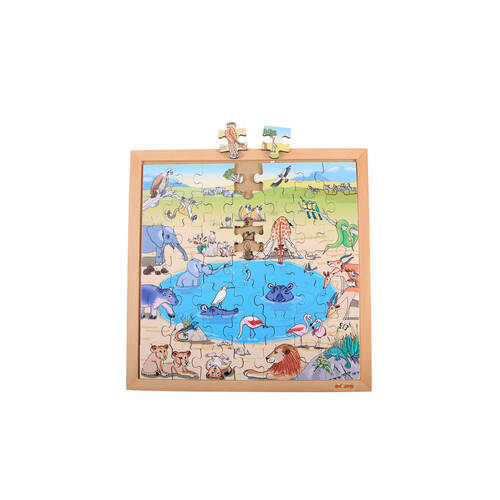 Educo Vocabulary Jigsaw Puzzle Savannah Development Kids/Children - 3y+