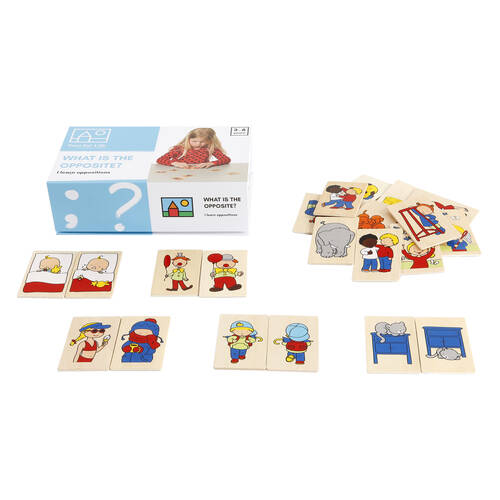 24pc TFL What is the Opposite? Matching Game Educational Toy Kids/Children - 3y+