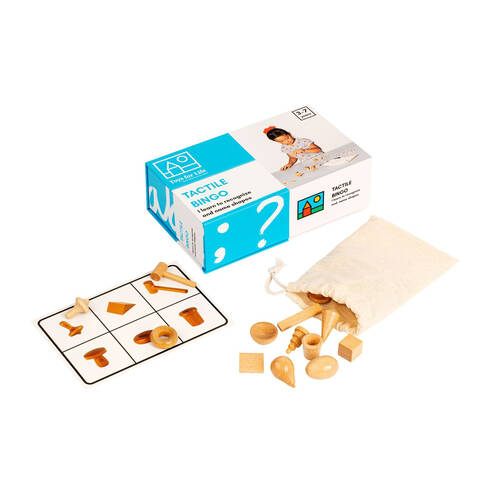 24pc TFL Tactile Bingo Sensory Matching Game Educational Toy Kids/Children - 3y+