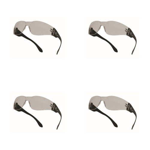 4PK AgBoss Hammer Scratch Resistant Protective Safety Work Glasses Clear