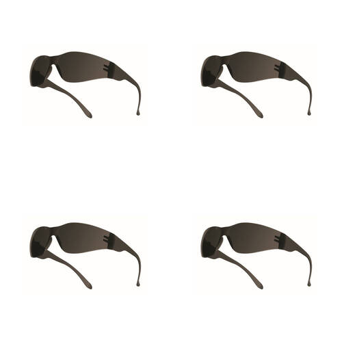 4PK AgBoss Hammer Scratch Resistant Protective Safety Work Glasses Smoke