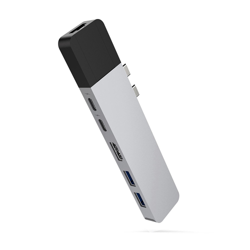 HyperDrive NET Hub USB-C MacBook Pro Silver
