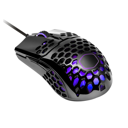 Coolermaster MM711 RGB UltraLight Pro Gaming Mouse - Glossy Black