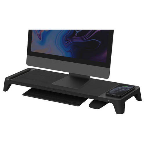 Pout Eyes 6 Fast Wireless Charging Monitor Stand - Black