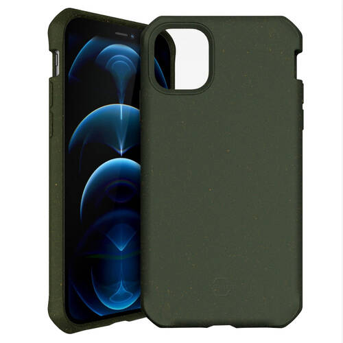 Itskins Feroniabio Terra Phone Case - iPhone 12/12 Pro - Kaki