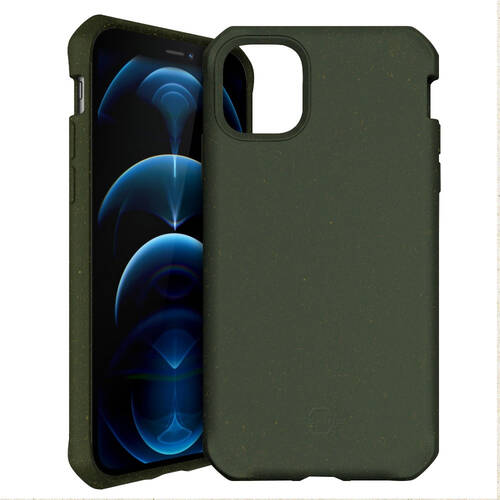 Itskins Feroniabio Terra Phone Case - iPhone 12 Pro Max - Kaki