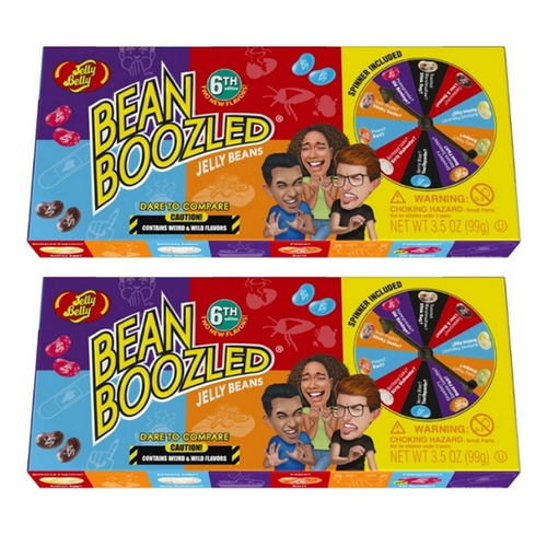 2PK Jelly Belly Bean Boozled 100g Jelly Bean Spin Game Chewy Candies
