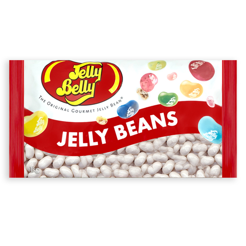 Jelly Belly 1kg Coconut Jelly Bean Bag Sweets Confectionery