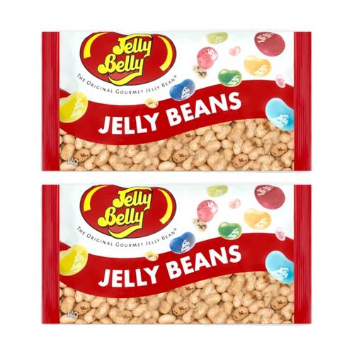 2PK Jelly Belly 1kg Toasted Marshmallow Jelly-Bean Bag Confectionery