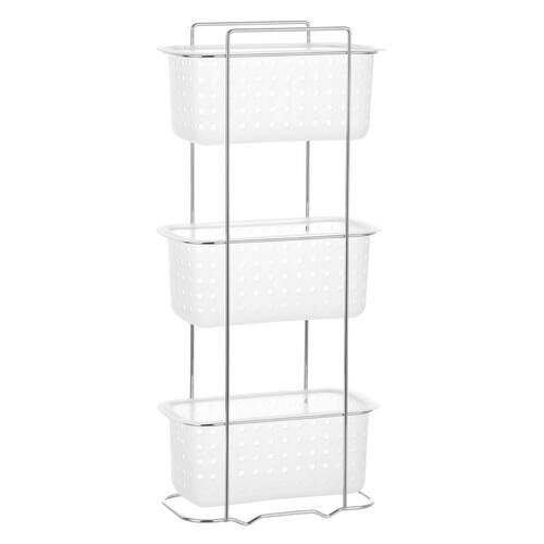 Boxsweden 3 Tier Bathroom Rack - Frosted