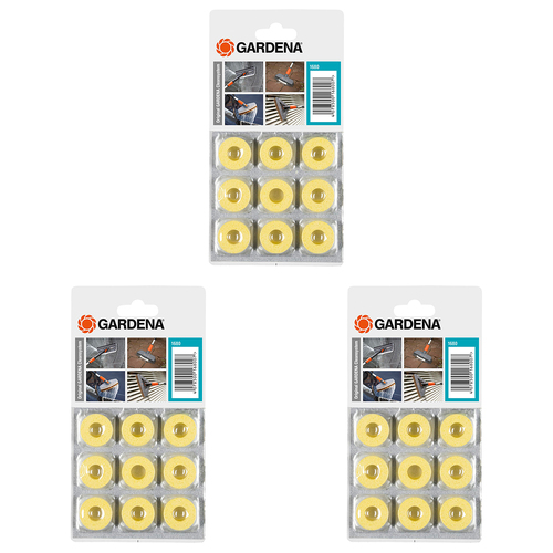27pc Gardena Clean System Shampoo Tabs Cleaning Soap Rings