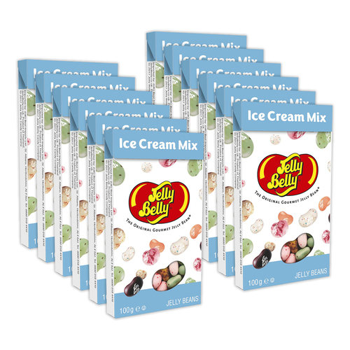 12pc Jelly Belly 100g Ice Cream Mix Jelly Beans Candy