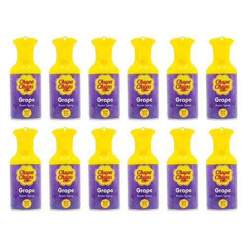 12PK Chupa Chups 250ml Room Spray Home Fragrance Grape