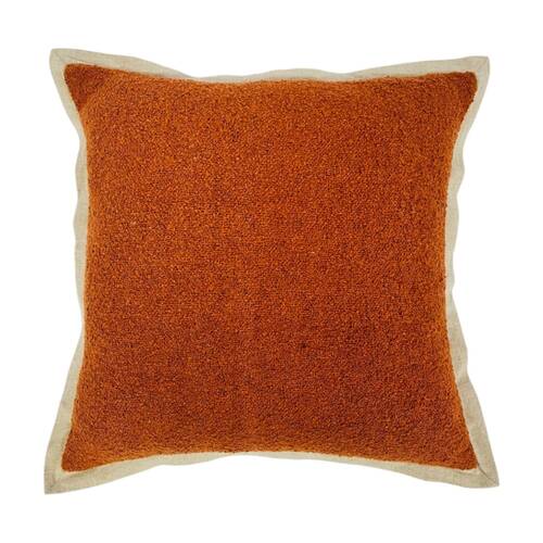 J.Elliot Home Esla Cushion Pillow Household Decoration 50x50x0.5cm Ochre