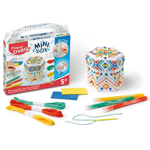 Maped Mini Box Decorative Weaved Box Kids Activity 5y+