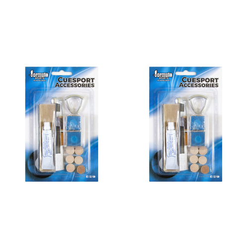 2PK Formula Sports Cue Tipping Kit Accessory Set Standard