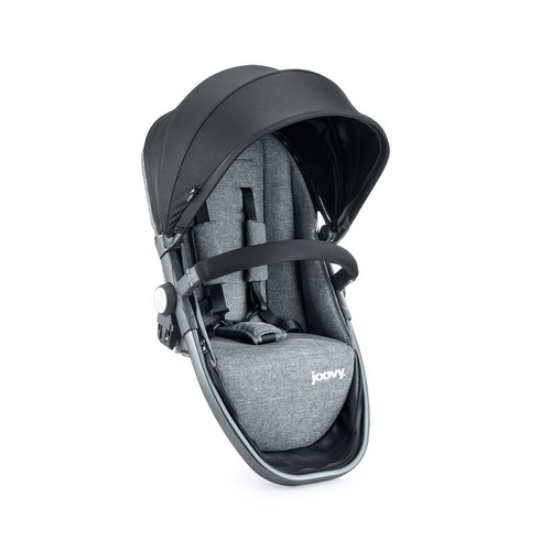 Joovy Qool Second Seat For Joovy Qool Strollers - Charcoal Birth-25kg