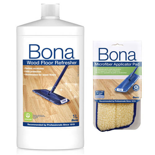 Bona Wood Floor Refresher w/ Microfibre Applicator Pad