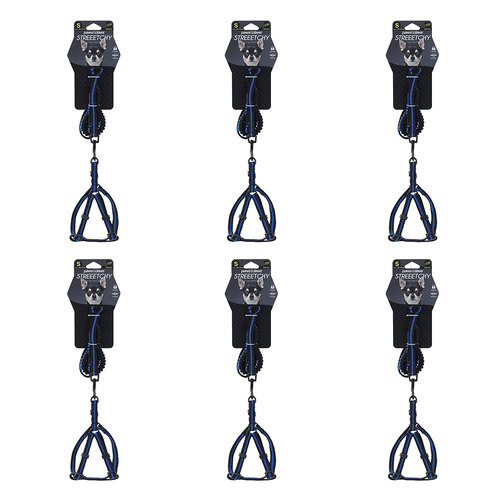 24pc Pawsnclaws Stretchy Dog/Pet Lead & Harness Assorted