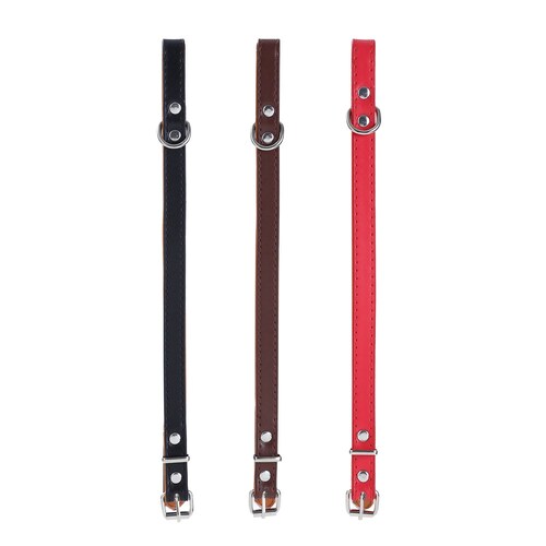 3PK Paws & Claws Premium Original Dog/Pet 28-35x1.5cm Collar Padded S - Assort
