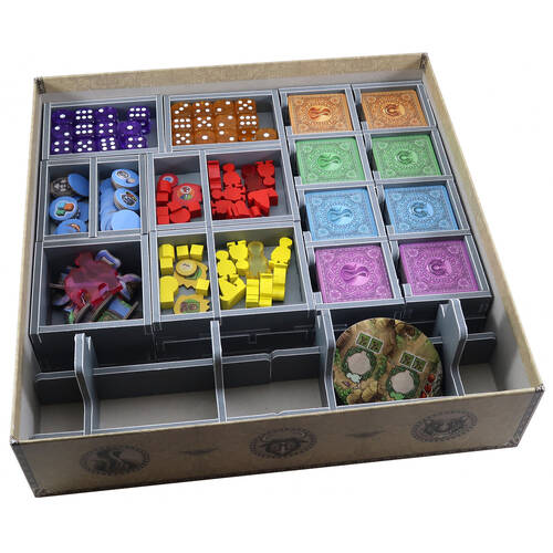 Folded Space Game Box Inserts Organiser For Rajas Of The Ganges RPG