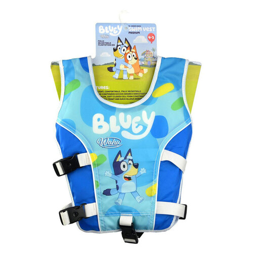 Bluey Swim Vest Child Medium 20-30kg - Bluey