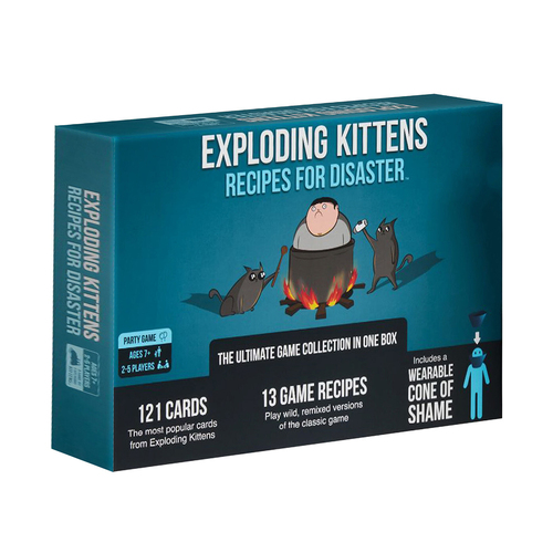 Exploding Kittens Recipes For Disaster Kids/Children 7y+