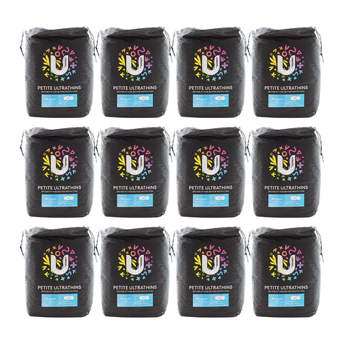 168pc Kotex Petite Ultrathins Women's Sanitary Pads w/ Wings Regular