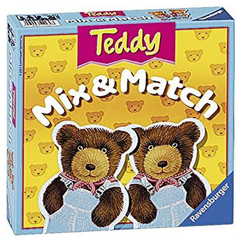Moose Games Teddy Bears Card Matching Family Memory Game
