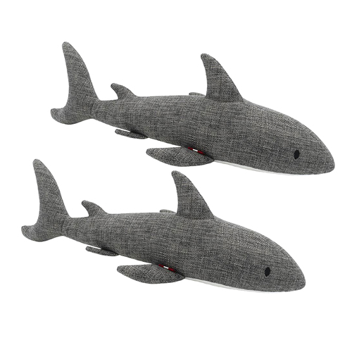 2PK Louie Living Urban Pet/Dog/Cat Toy Sammie the Shark Plush