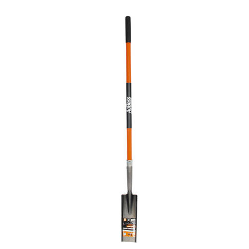 AgBoss Multi Purpose Trenching Shovel With Straight Handle Orange