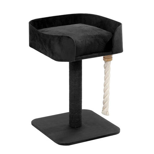 Paws & Claws Catsby Fitzory Scratching Post 40x40x60cm - Black