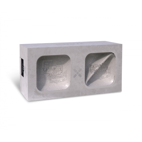 6pc Game Trayz X-Trayz Single & Double Tray Game Accessory Set - White