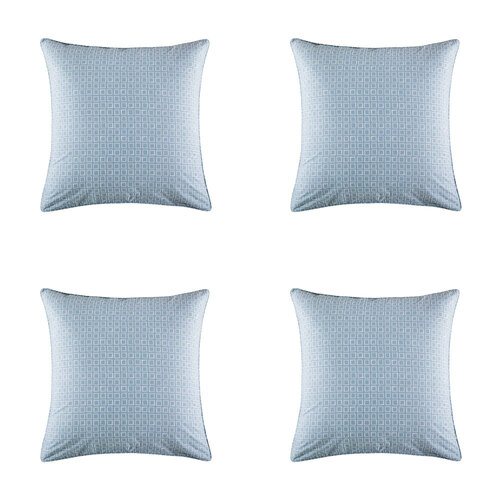 4PK Kas Australia Winsley Euro Throw Pillowcase 65x65cm - Multicoloured