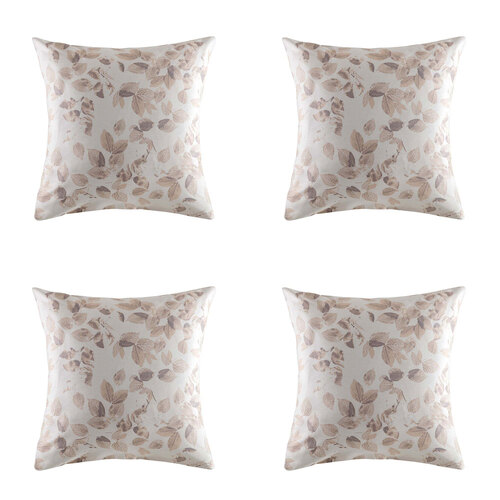 4PK Kas Australia Rosalie Euro Throw Pillowcase 65x65cm - Multicoloured